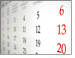 Evenementen kalender
